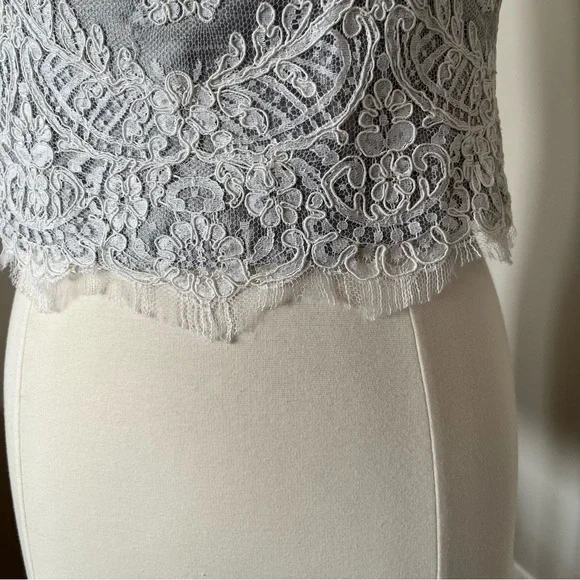 Formal Lace Halter Top - Picture 4 of 7